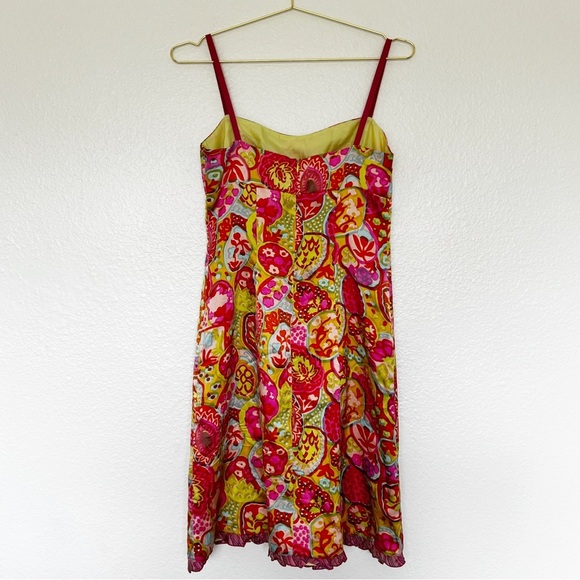 NANETTE LEPORE Y2K Silk Slip Dress SZ 6 - Picture 2 of 6